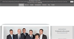 Desktop Screenshot of advok.de